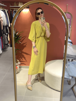 H&M Elbise Yeşil