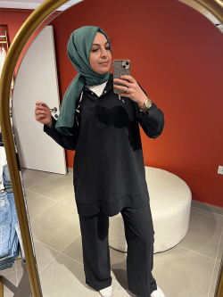 Tesettür Spor Takım #Siyah