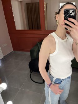 Halter Yaka Basic Atlet - Beyaz