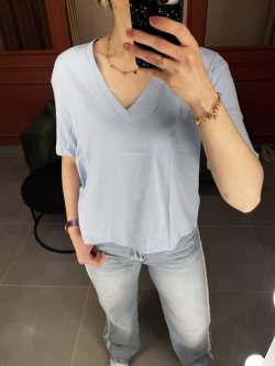 Basic Tişört - Mavi