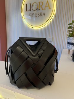 tasarım çanta siyah