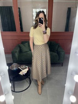 Zr model ekoseli etek